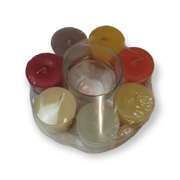 Lang Candles Peaceful Surroundings by Debi Hron Round Votive Candles Gift Set - Picture 2 of 6